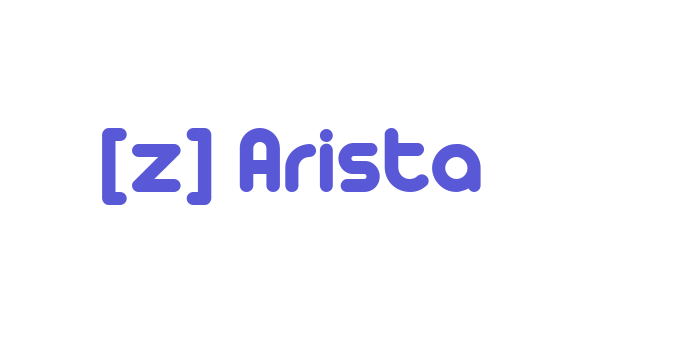 [z] Arista Font